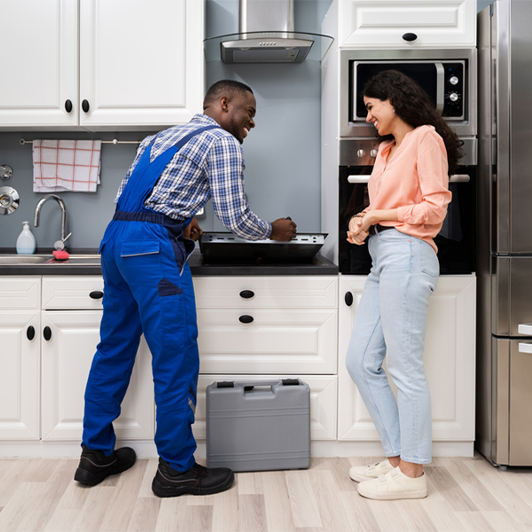 how long does it typically take to complete cooktop repair services in Spencerville